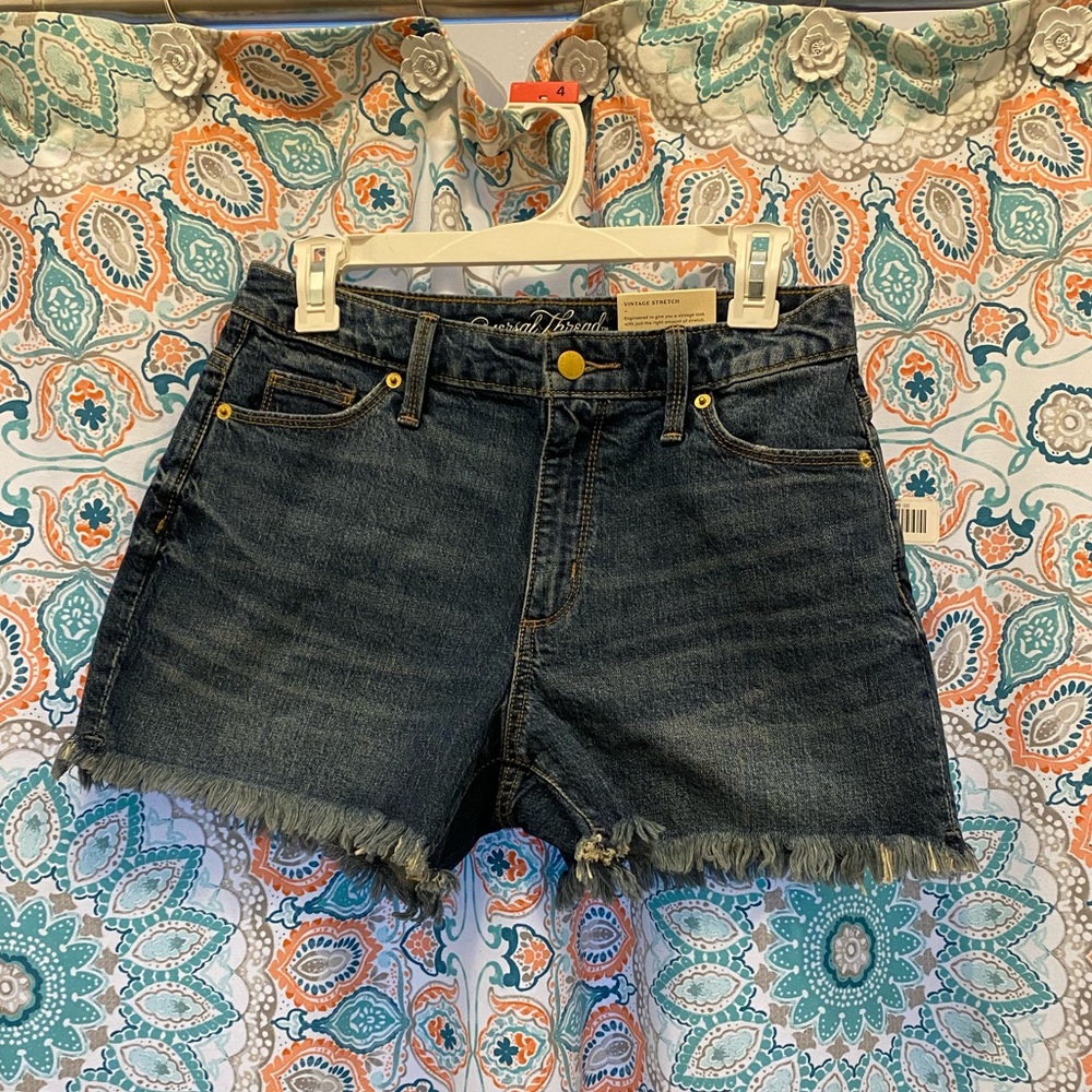 Denim shorts